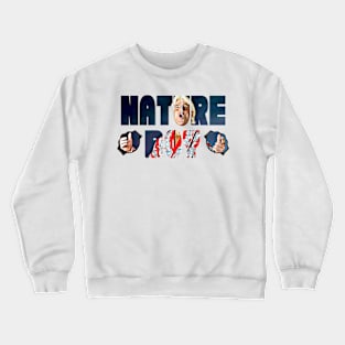 Nature Boy Flair with Championship Belts Crewneck Sweatshirt